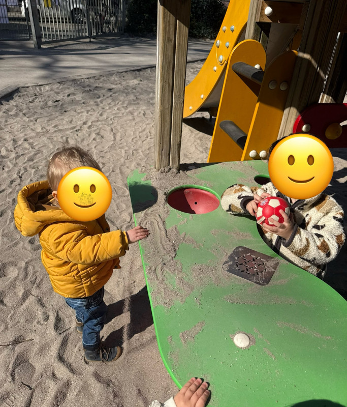 Auf dem Spielplatz
